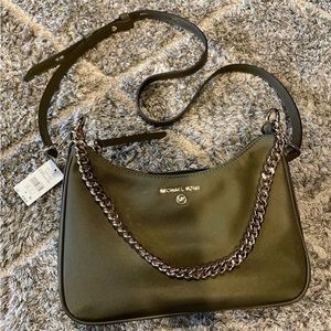 Michael Kors olive green crossbody